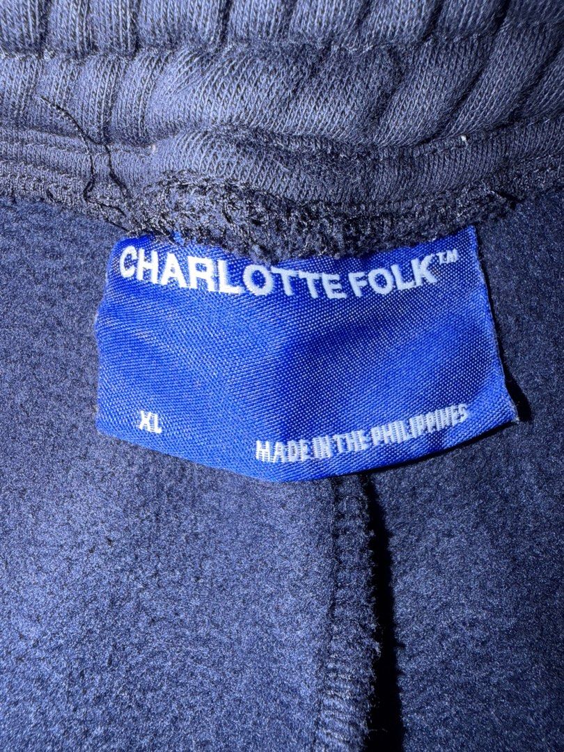 Charlotte Folk Navy Blue Shorts (Category: Shorts) located in Quezon City. Submitted by spicycalimaki (Listing ID 1460767308, Image 3). Description: - size XL (runs small) - not being sold anymore - last price posted 🏷️ zara h&m mango uniqlo monki cotton on urban revivo bershka pull & bear love bonito editors market shein tiktok richboyz.
