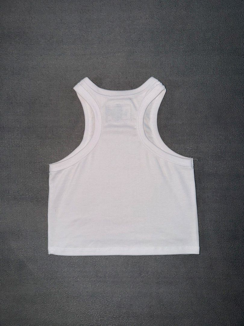 Charlotte Folk White Tank Top (Category: Sleeveless) located in Quezon City. Submitted by spicycalimaki (Listing ID 1460766870, Image 3). Description: - size M - last price posted 🏷️ zara h&m mango uniqlo monki cotton on urban revivo bershka pull & bear love bonito editors market shein tiktok richboyz.