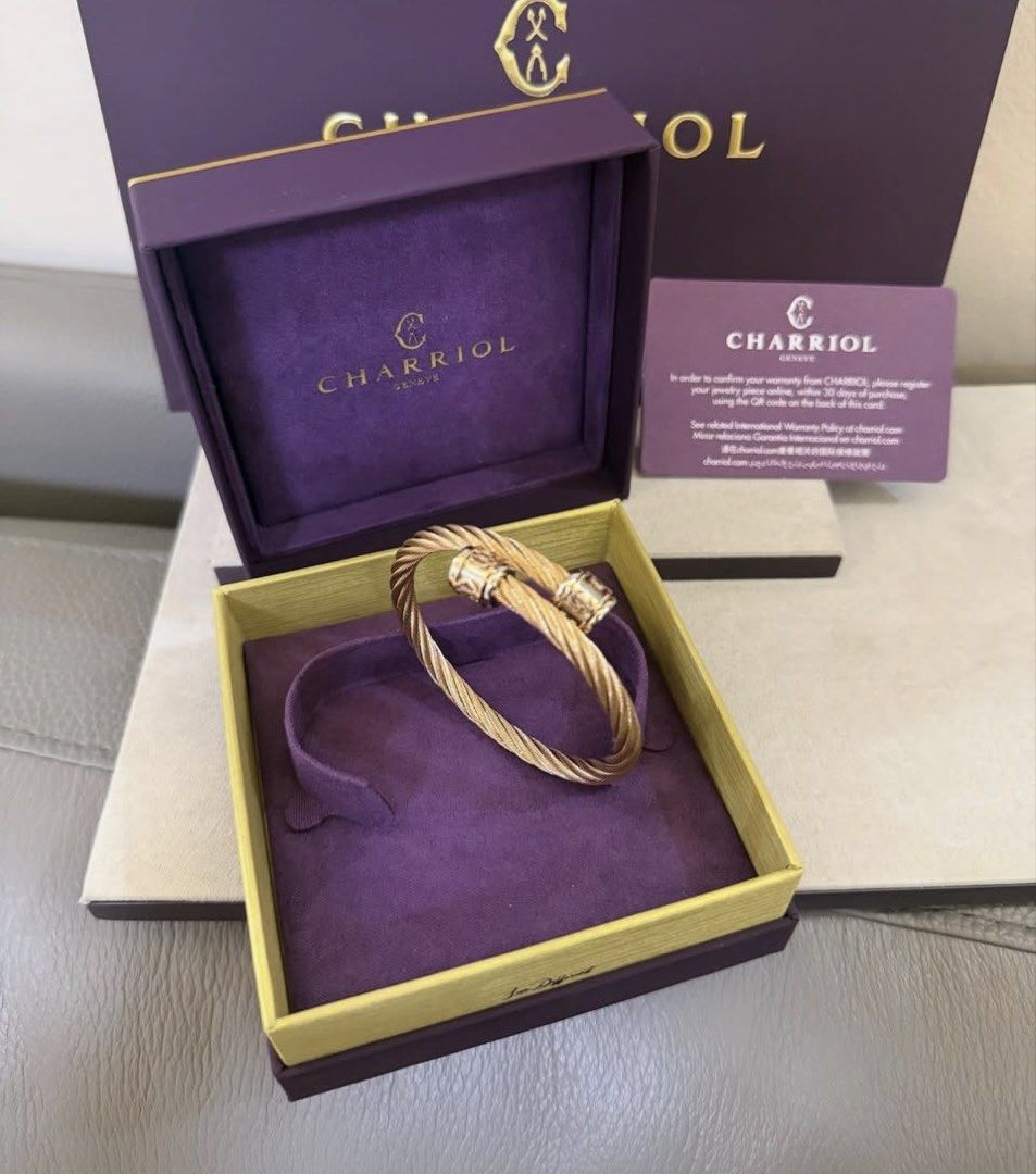 Charriol Bangle (Category: Bracelets) located in Manila. Submitted by stopshop26 (Listing ID 1460875142, Image 2). Description: Charriol Bangle Small Brand new and original Onhand and ready to ship.