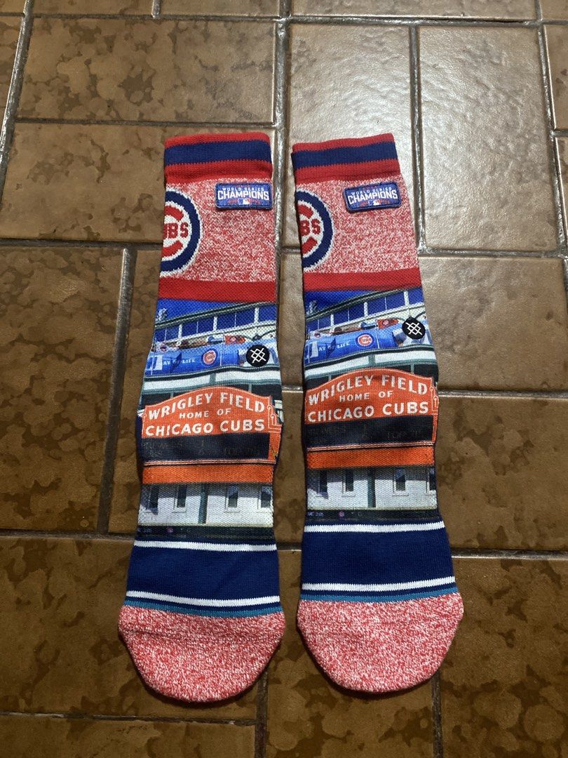 Chicago Cubs Wrigley Field Champion Socks (Category: Socks) located in Cainta. Submitted by narraveranda (Listing ID 1460841651, Image 1). Description: .