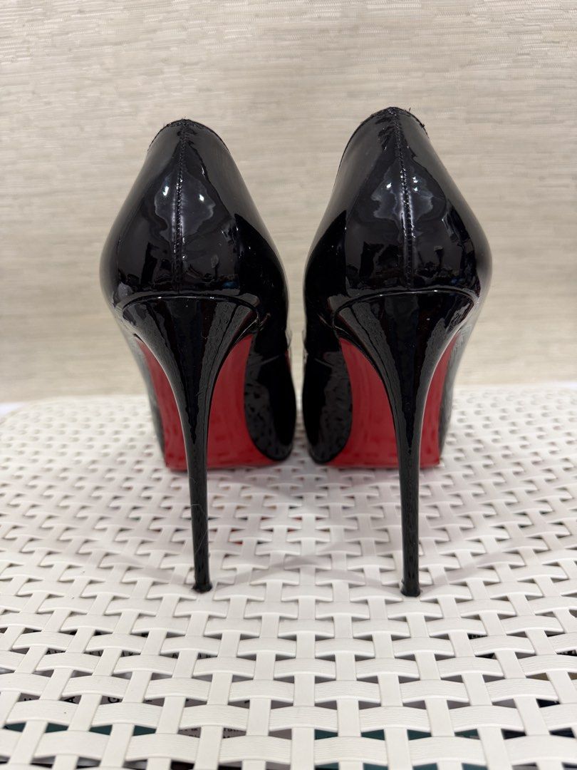 Christian Louboutin Peep Toe Heels (Category: Sneakers & Footwear) located in Paranaque City. Submitted by nanabearcloset (Listing ID 1460834676, Image 3). Description: Authentic Price Neg, Make an offer.