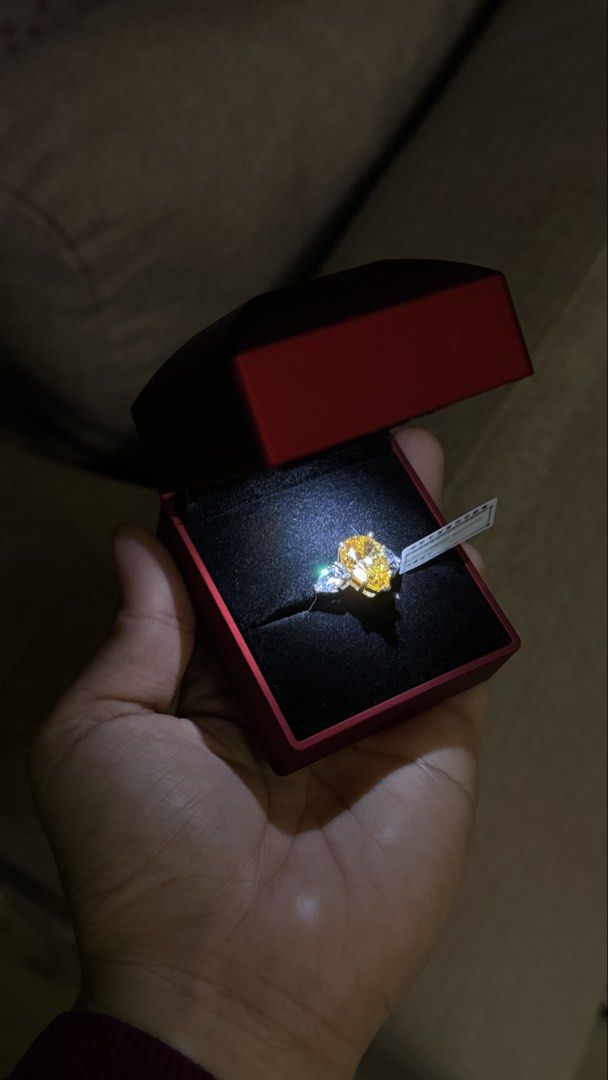 Citrine gemstone ring (Category: Other Accessories) located in Manila. Submitted by beaumontandco (Listing ID 1460718096, Image 3). Description: Brandnew size 8 Can accept pre orders too.