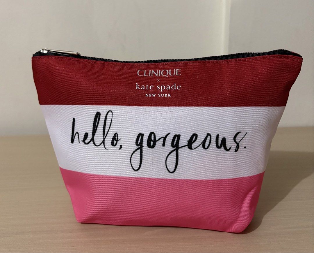Clinique x Kate Spade Make Up Pouch (Category: Purses & Pouches) located in Cavite. Submitted by chubbsavenue (Listing ID 1460726858, Image 1). Description: This is a GWP (Gift with Purchase) from the actual store. Guaranteed Authentic!.
