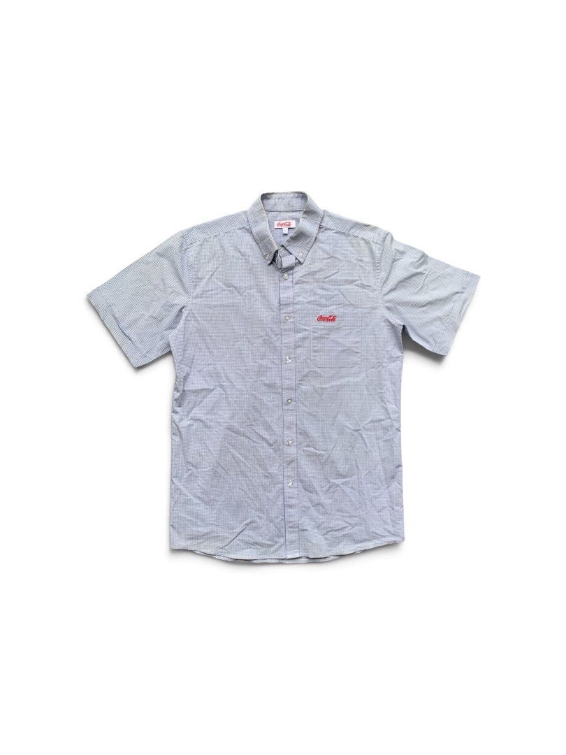 Coca-Cola Polo (Category: Tshirts & Polo Shirts ) located in Marikina City. Submitted by azaero (Listing ID 1460890419, Image 1). Description: W 19 x L 28 Color rate 8/10 Minor yellowish on neckline .