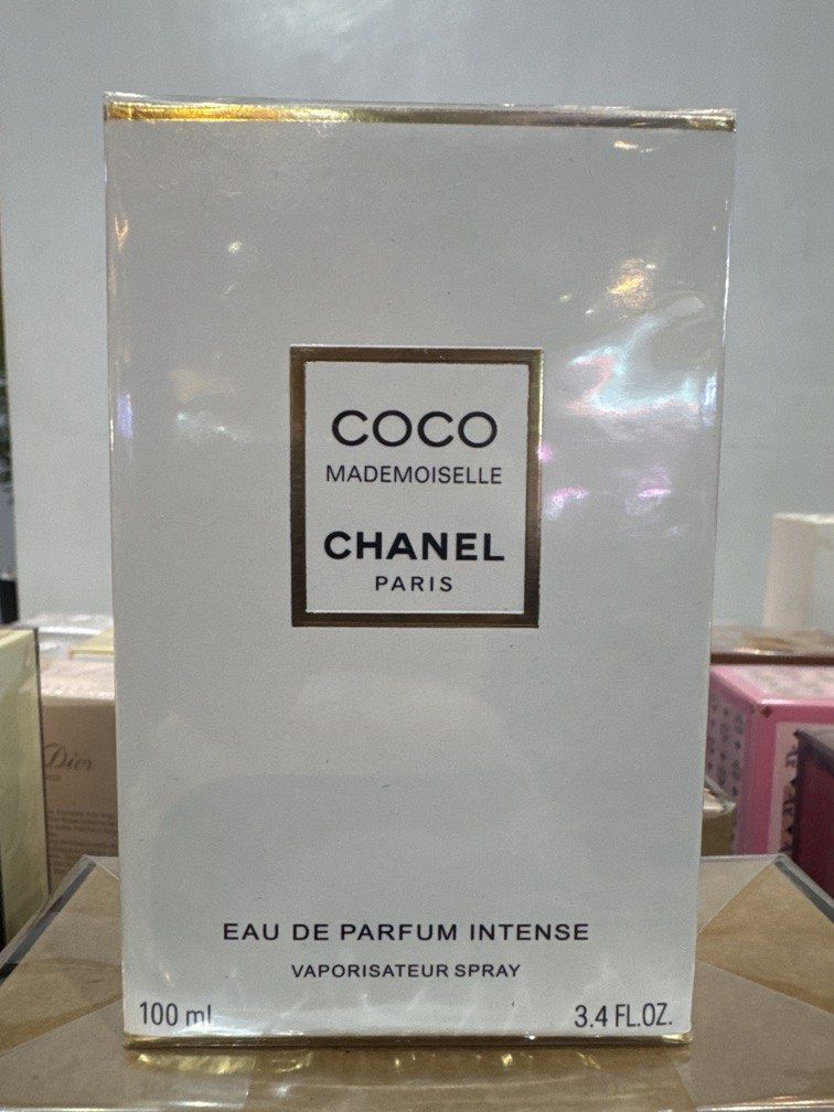 COCO CHANEL MADEMOISELLE EDP INTENSE (Category: Fragrance & Deodorants) located in Quezon City. Submitted by makescentsmnl (Listing ID 1460813269, Image 1). Description: 🇺🇸Our perfumes are sourced as US mall pull-outs, usually from excess stocks, older inventory released at a much lower price than regular mall retail. ✨ Searchable batchcodes They may come from older batches. Others may also have slight box imperfections, packaging differences. 