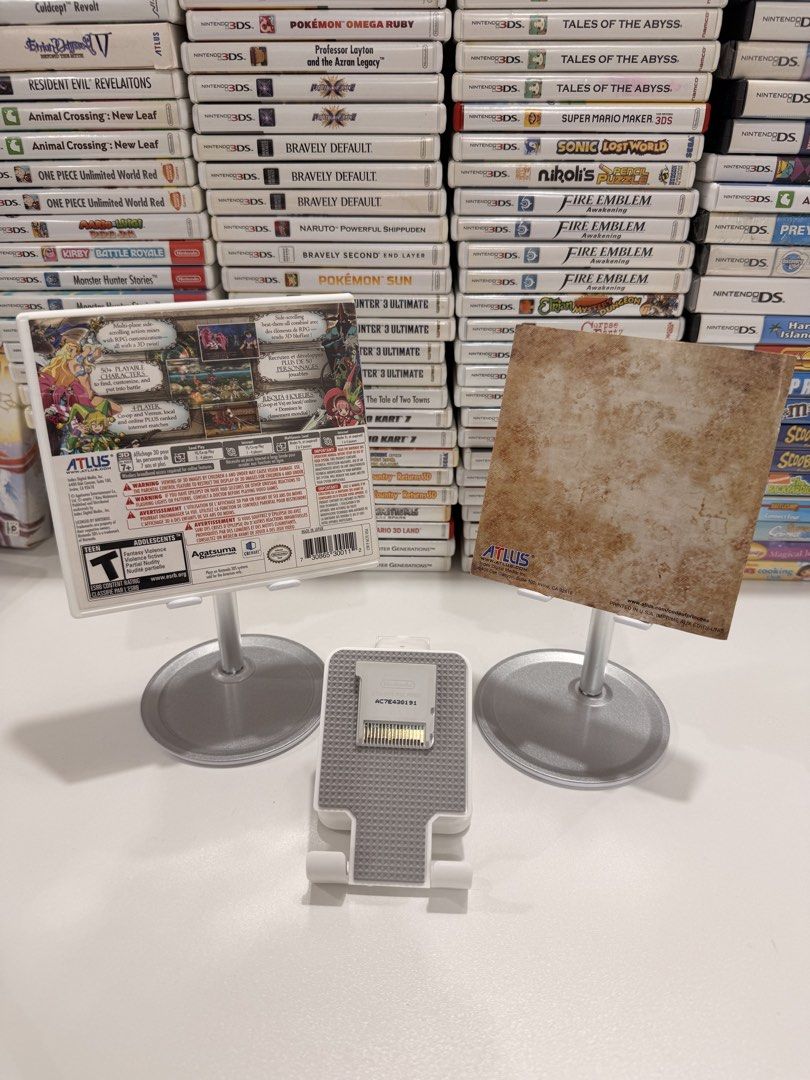 Code of Princess 3DS/2DS Game (Category: In-Game Products) located in Baliuag. Submitted by mostlyaboutnintendo (Listing ID 1460910614, Image 2). Description: 📌 https://linktr.ee/mostlyaboutnintendo 📢 COMPLETE IN CASE AND MANUAL/s ✔️ Authentic ✔️ Mabilis ma-read mismong cartridge ✔️ Guaranteed tested and working ✔️ Will always send tested pics before ship out ✔️ Clean Pins ✔️ US Version Code of Princess is a colorful action RPG combining side-s