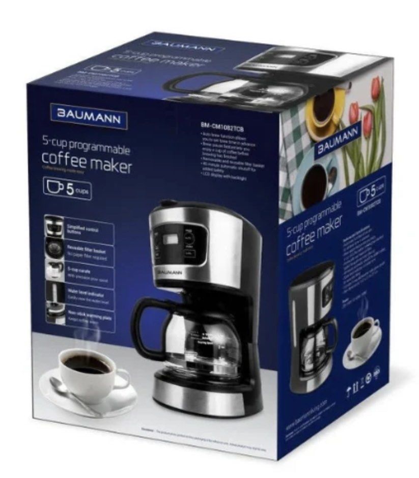 Coffee Maker Baumann (Category: Coffee Machines & Makers) located in Taytay. Submitted by viralshopph (Listing ID 1460715989, Image 1). Description: Brand new Coffee Maker Brand: Baumann Location: Taytay or Makati.
