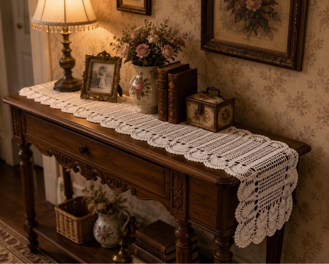 Console lace runner (Category: Other Home Decor) located in Dipolog. Submitted by playmatesfriend.ph (Listing ID 1460915608, Image 1). Description: .