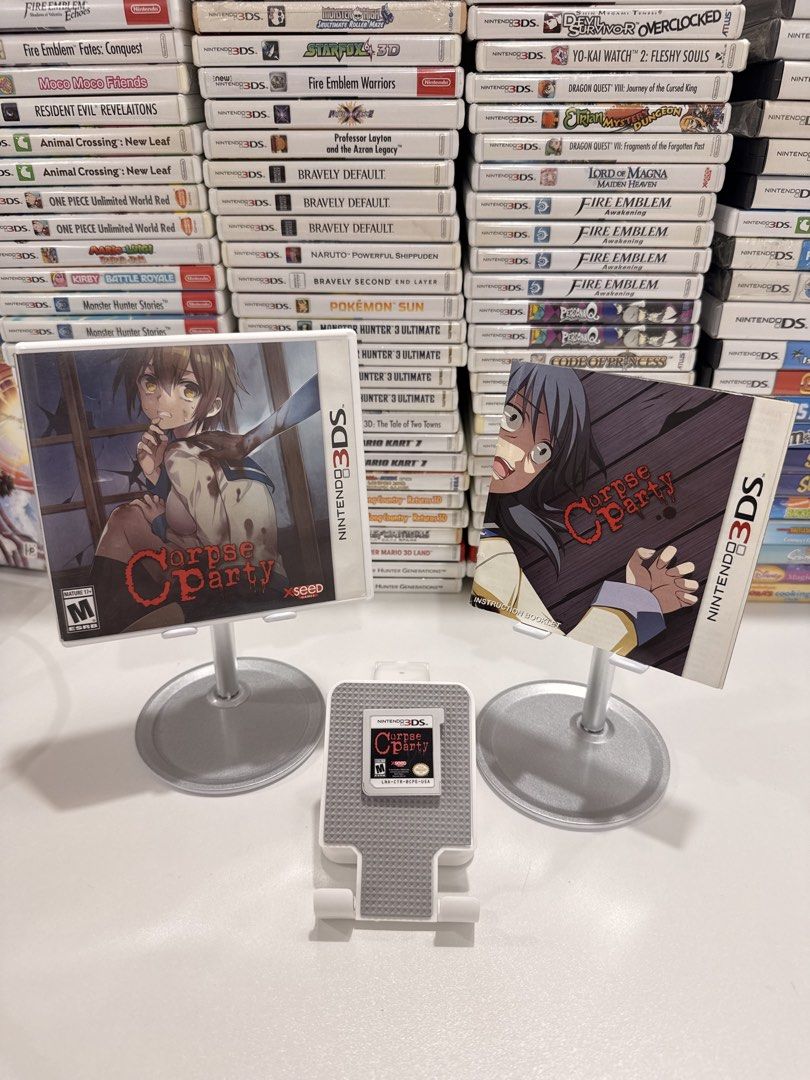 Corpse Party 3DS/2DS Game (Category: In-Game Products) located in Baliuag. Submitted by mostlyaboutnintendo (Listing ID 1460912906, Image 1). Description: 📌 https://linktr.ee/mostlyaboutnintendo 📢 COMPLETE IN CASE AND MANUAL/s ✔️ Authentic ✔️ Mabilis ma-read mismong cartridge ✔️ Guaranteed tested and working ✔️ Will always send tested pics before ship out ✔️ Clean Pins ✔️ US Version Corpse Party is a dark horror adventure filled with mystery, d