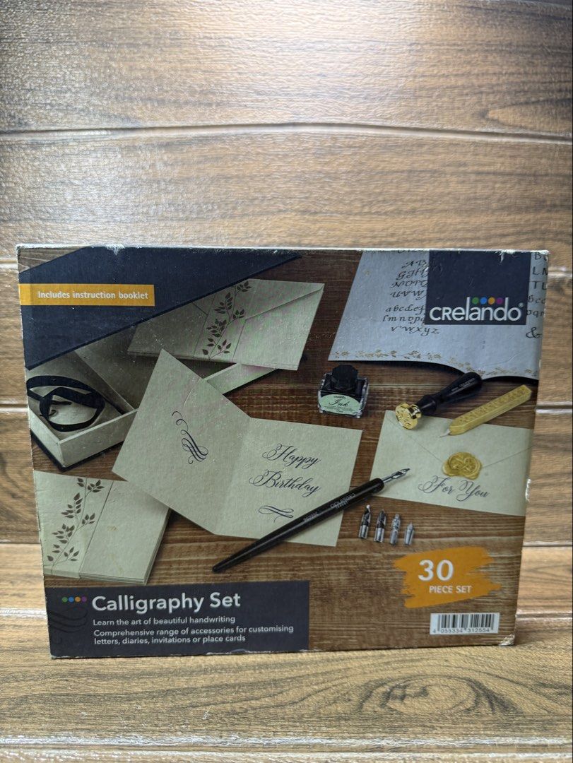 crelando calligraphy set (Category: Other Stationery & Craft) located in Quezon City. Submitted by fashionifywardrobe8899 (Listing ID 1460839458, Image 1). Description: .
