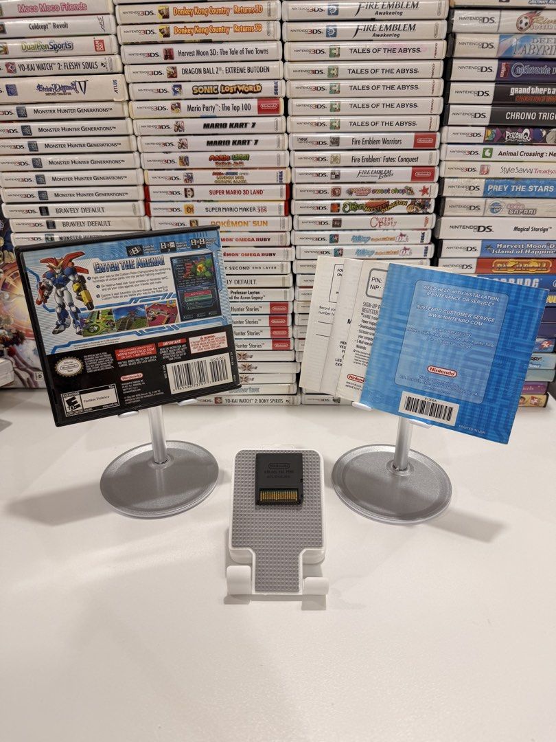 Custom Robo Arena DS/2DS/3DS Game (Category: In-Game Products) located in Baliuag. Submitted by mostlyaboutnintendo (Listing ID 1460861746, Image 2). Description: 📌 https://linktr.ee/mostlyaboutnintendo 📢 COMPLETE IN CASE AND MANUAL/s ✔️ Authentic ✔️ Mabilis ma-read mismong cartridge ✔️ Guaranteed tested and working ✔️ Will always send tested pics before ship out ✔️ Clean Pins ✔️ US Version Custom Robo Arena is a fast-paced action RPG featuring