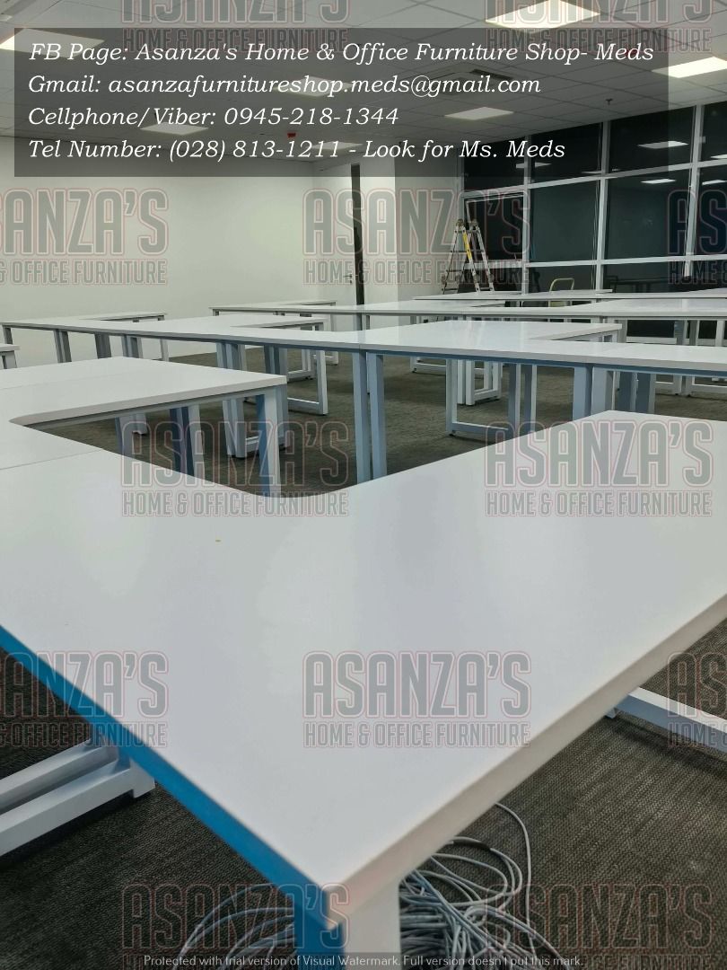 CUSTOMIZED OFFICE TABLE W/TUBULAR LEGS (Category: Other Home Furniture) located in Quezon City. Submitted by asanzameds.1995 (Listing ID 1460777507, Image 2). Description: ** CUSTOMIZED WORKSTATION TABLE | PROOF OF PURCHASE ✨ ASANZA'S HOME & OFFICE FURNITURE SHOP 🛒 🛠️🛠️𝑶𝒖𝒓 𝑺𝒆𝒓𝒗𝒊𝒄𝒆𝒔🛠️🛠️ 🔥𝑭𝒓𝒆𝒆 𝑰𝒏𝒔𝒕𝒂𝒍𝒍𝒂𝒕𝒊𝒐𝒏 🔥𝑭𝒂𝒔𝒕 𝑷𝒓𝒐𝒅𝒖𝒄𝒕𝒊𝒐𝒏 𝒂𝒏𝒅 𝒔𝒉𝒐𝒓𝒕 𝒍𝒆𝒂𝒅 𝒕𝒊𝒎𝒆 𝒕𝒐 𝒓𝒆𝒂𝒄𝒉 𝒚𝒐𝒖𝒓 𝒕𝒂𝒓𝒈𝒆𝒕 𝒔𝒄�