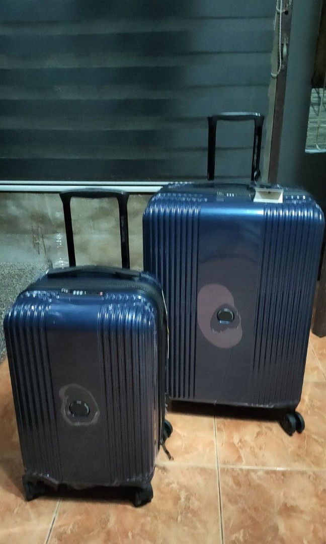 Delsey luggage (Category: Luggage) located in Manila. Submitted by vtravelite.18 (Listing ID 1460827815, Image 1). Description: Delsey Luggage light weight Spinner TSA lock Expandable two colors available Beige White and Navy 3 sizes available small medium and large price small 7499 medium 8499 large 9455 Hi Client pass Po sa kwentuhan if Hindi Po interested wag na pong mag message daming nag message pero Hindi Naman nag rereply 😁😁.