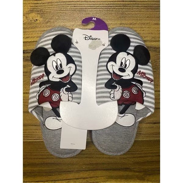disney mickey mouse bedroom slippers (Category: Slippers and slides) located in Quezon City. Submitted by fashionifywardrobe8899 (Listing ID 1460857688, Image 1). Description: 38-39 / US 7-8.