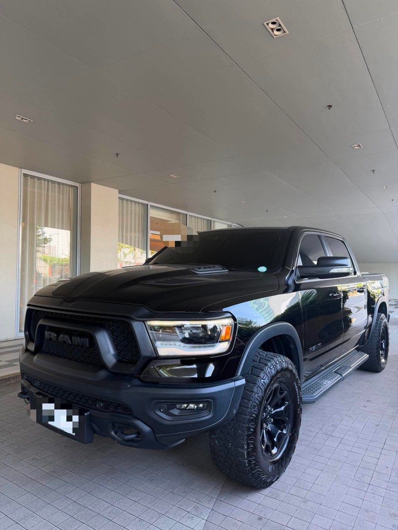 Dodge Ram Rebel 1500 Auto (Category: Used Cars) located in Manila. Submitted by nexcarsph (Listing ID 1460727996, Image 2). Description: 2023 Dodge Ram Rebel 1500 4x4 V8 gasoline engine - 39k kms (used at highway mileage only) - casa maintained - local unit - complete keys and papers - no issue - very fresh.