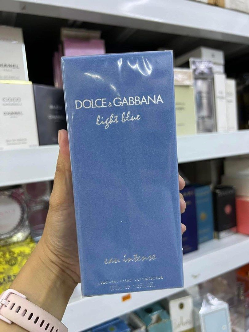 DOLCE & GABBANA LIGHT BLUE EAU INTENSE | PREMIUM QUALITY (Category: Fragrance & Deodorants) located in Quezon City. Submitted by embere_shop (Listing ID 1460767858, Image 1). Description: 📌 Perfect for yourself or as a gift! ✨ Whether you’re treating yourself or looking for a gift for birthdays and any special occasion, this is a great choice. 💗 The scent is very close to 0G and long-lasting, perfect if you want something that smells premium wi