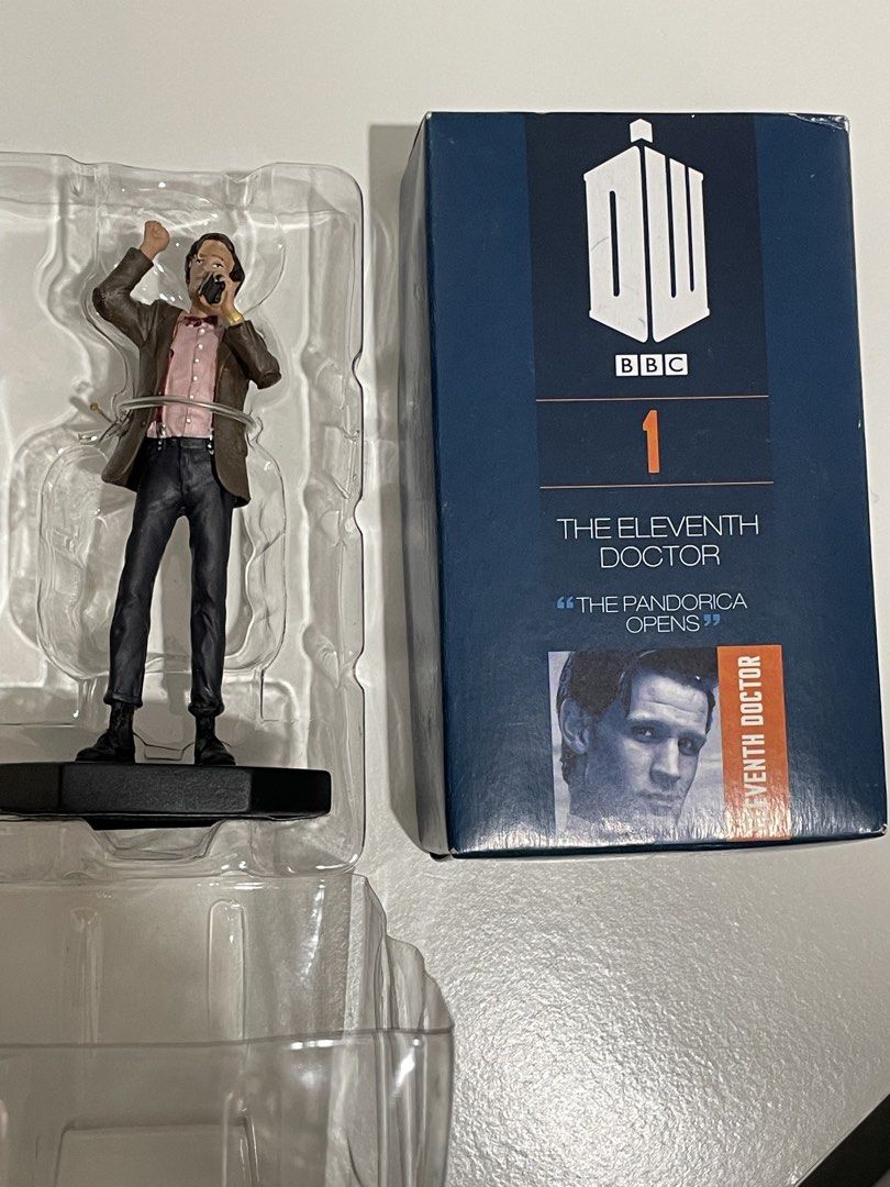 Dr. Who The 11th Doctor (Category: Figurines & Statues) located in Caloocan City. Submitted by willsvintage (Listing ID 1460715973, Image 1). Description: 1:24 scale Eaglemoss Dr. Who the 11th doctor/Diecast material,bnew in box Have the convenience of a courier door-to-door delivery thru Lalamove.