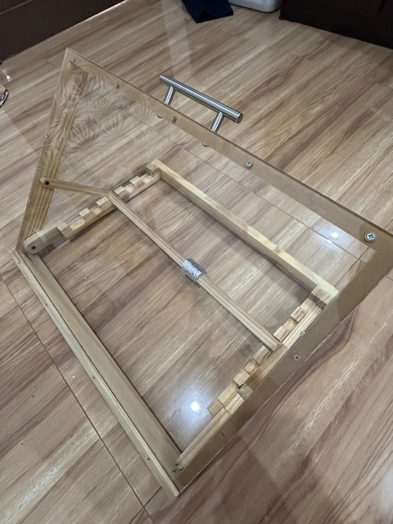 Acrylic Drafting table (Category: Tables & Sets) located in Cabiao. Submitted by cholo.12 (Listing ID 1460754868, Image 1). Description: FOR SALE - ACRYLIC DRAFTING TABLE FEW TIMES USED ONLY! Almost new condition! Selling my acrylic drafting table. Maayos na maayos pa and ilang beses lang talaga nagamit. Perfect for AMT, Architecture, Engineering, drafting students, or anyone na kailangan ng drafting table. -Acrylic drafting surface -Good conditi