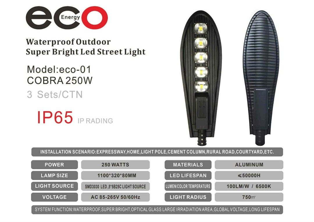 Eco energy solar cobra type (Category: Lighting) located in Manila. Submitted by saguittarian06 (Listing ID 1460742686, Image 2). Description: ECO ENERGY SOLAR COBRA TYPE with warranty 📩 For inquiries, product details, and orders, feel free to message us. #ecoenergysolarlights #ecoenergysolarlightssupplier #ecoenergysolarlightsowner.