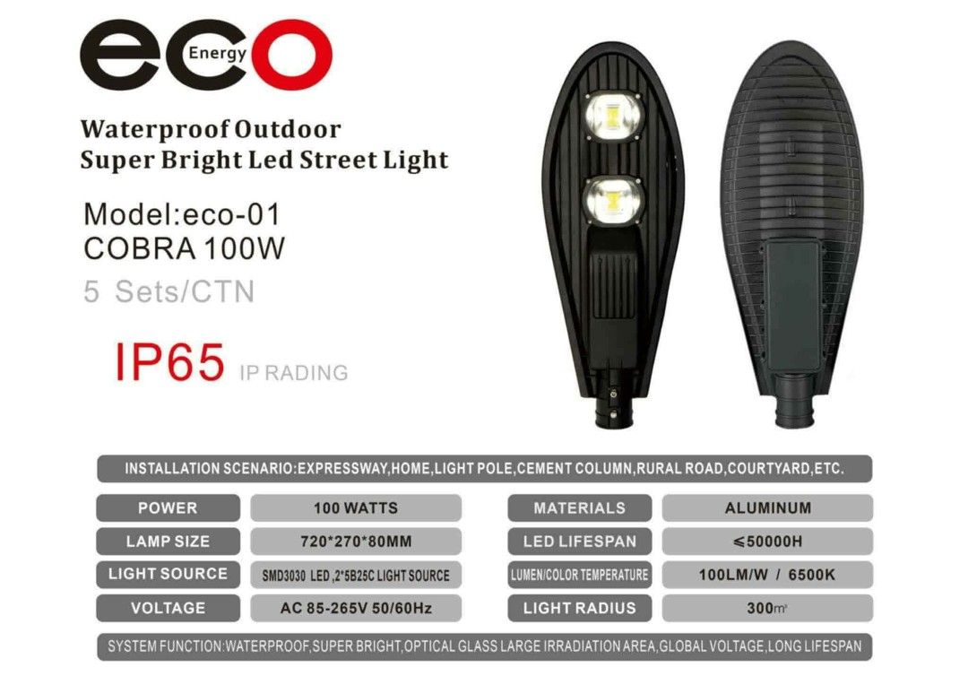 Eco energy solar cobra type (Category: Lighting) located in Manila. Submitted by saguittarian06 (Listing ID 1460742686, Image 3). Description: ECO ENERGY SOLAR COBRA TYPE with warranty 📩 For inquiries, product details, and orders, feel free to message us. #ecoenergysolarlights #ecoenergysolarlightssupplier #ecoenergysolarlightsowner.