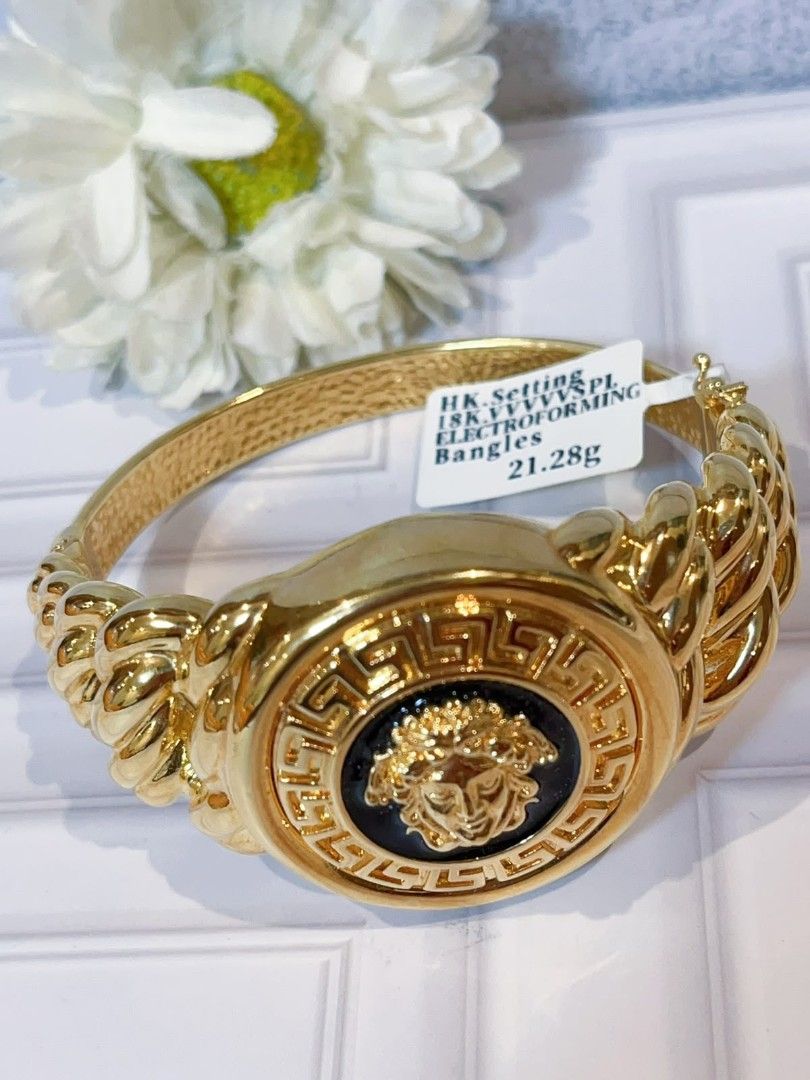 EF Bangle 18k gold hk setting (Category: Bracelets) located in Manila. Submitted by primejewelry (Listing ID 1460919521, Image 2). Description: .