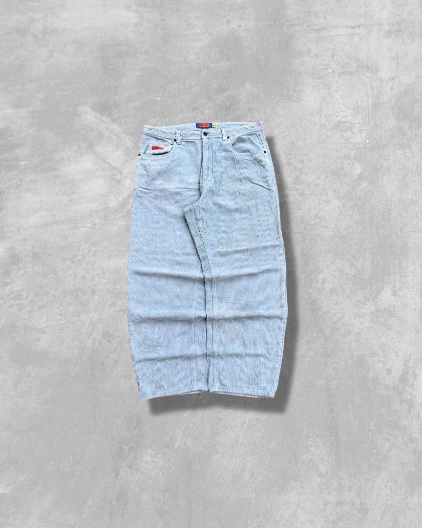 EMPYRE CORDUROY (Category: Jeans) located in Batangas. Submitted by engr_thrift (Listing ID 1460858169, Image 1). Description: 📐Dimension ( Inches ) Width: 34 Length: 40 Hem: 9 Color rate: 9.5/10 Issue : need wash .