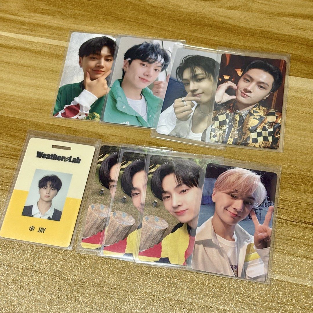 Enhypen Jay Random Photocard Set (Category: K-Wave Merchandise) located in Rizal. Submitted by crabncornsope (Listing ID 1460912827, Image 1). Description: price is negotiable (toned down alr but you can make an offer), collected 2020-2022-ish. can tingi if you want too, ill send the price breakdown via dm. you can messages me on x! @crabncornsope wts lfb fs enhypen jungwon all mint condi; pm me for inquiries or more photos! mop: gcash & maribank