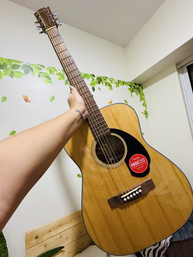 Fender Acoustic Guitar & Fermata Electric Guitar Bundle (Category: Musical Instruments) located in Pasig City. Submitted by babyupot20 (Listing ID 1460898147, Image 3). Description: Valencia VC202 Nylon BRAND NEW 5000 Fender CC-60S Concert – Natural BRAND NEW 13,000 Fermata Gold Pharaoh SC-24 SLIGHTLY USED 13,000 Bundle 30,000 WITH AMPLIFIER, G-TANK included. 📍 Manila 🚚 Meet-up / delivery available 🤝 Reasonably negotiable for sure buyers 📩 PM