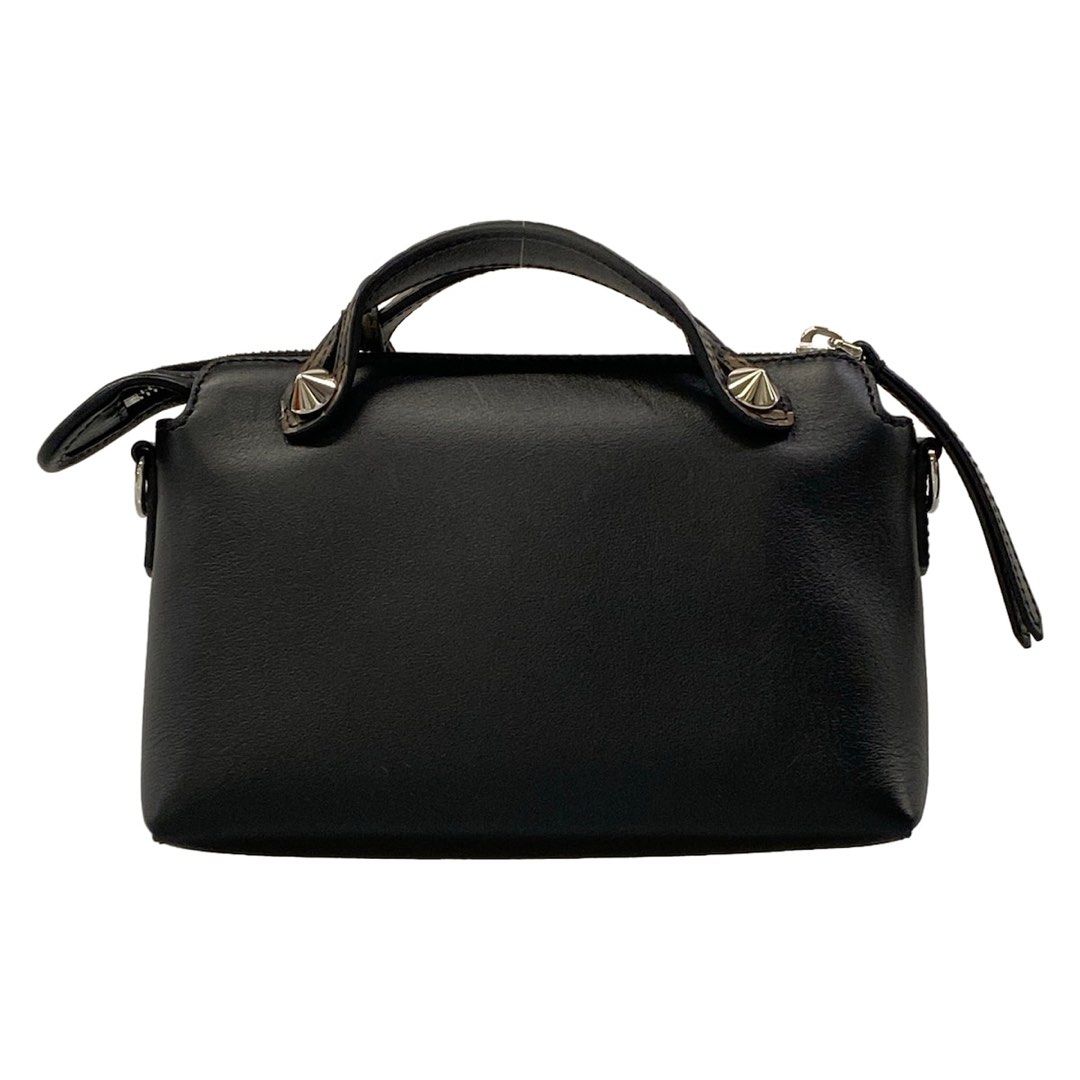 Fendi Mini By The Way Handbag 8BL145 Mini Bag (Category: Shoulder Bags) located in Las Pinas. Submitted by daisuki_japan_luxury_by_reiko (Listing ID 1460722780, Image 3). Description: Condition Notes [Exterior] - Overall ⇒ Scratches/Stains - Main opening ⇒ Corner wear/Fabric deterioration - Handle ⇒ Corner wear - Bottom ⇒ Corner wear [Interior] - Overall ⇒ Scratches/Stains [Special Notes] - Main body ⇒ Accessories (Scratches on shoulder strap, st