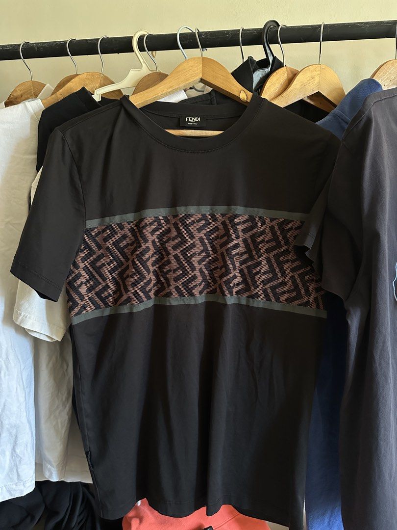 Fendi Monogram Middle Tshirt (Category: Tshirts & Polo Shirts ) located in Bulacan. Submitted by rccurated._ (Listing ID 1460783076, Image 1). Description: .