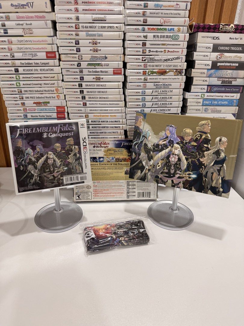 Fire Emblem Fates: Special Edition (Sealed Game) 3DS/2DS Game (Category: In-Game Products) located in Baliuag. Submitted by mostlyaboutnintendo (Listing ID 1460913570, Image 2). Description: 📌 https://linktr.ee/mostlyaboutnintendo 📢 SPECIAL EDITION – BRAND NEW & FACTORY SEALED game ✔️ Authentic ✔️ Game sealed ✔️ Includes all original unused inclusions (artbook, pouch, and sealed game) ✔️ US Version Fire Emblem Fates: Special Edition includes th