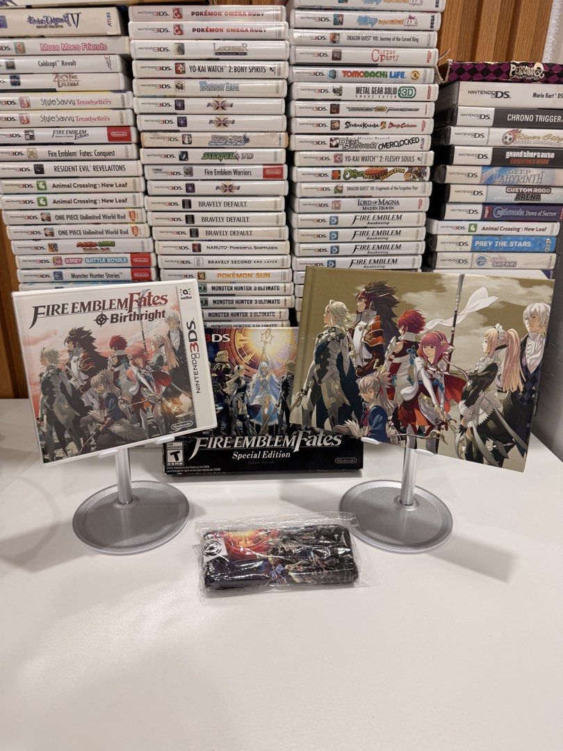 Fire Emblem Fates: Special Edition (Sealed Game) 3DS/2DS Game (Category: In-Game Products) located in Baliuag. Submitted by mostlyaboutnintendo (Listing ID 1460913570, Image 1). Description: 📌 https://linktr.ee/mostlyaboutnintendo 📢 SPECIAL EDITION – BRAND NEW & FACTORY SEALED game ✔️ Authentic ✔️ Game sealed ✔️ Includes all original unused inclusions (artbook, pouch, and sealed game) ✔️ US Version Fire Emblem Fates: Special Edition includes th