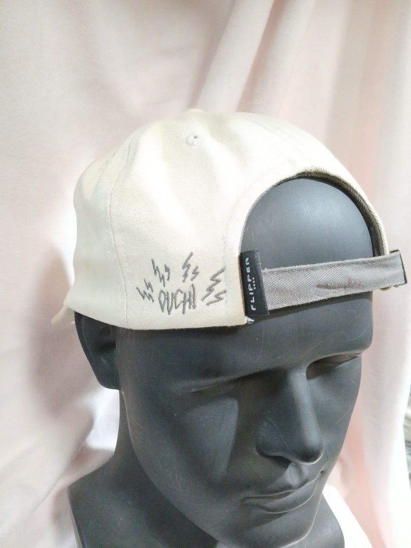 Flipper Cap (Category: Caps & Hats) located in La Trinidad. Submitted by dashopperist (Listing ID 1460774908, Image 2). Description: - Flipper cream baseball cap - "Stay Classy" embroidery with hand gesture - "Picassica" text detail - Adjustable strap at the back - Made in Vietnam - 100% Cotton - Perfect for good vibes only.
