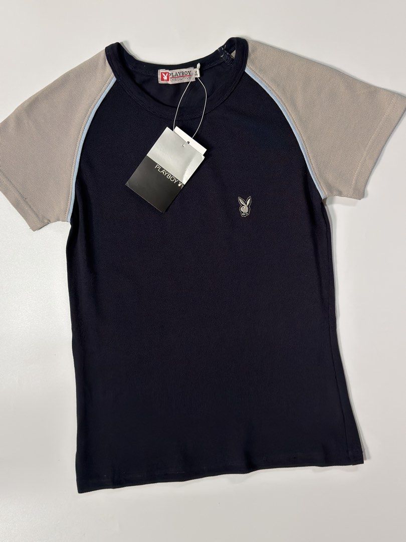 For sale (Category: Shirts) located in Marikina City. Submitted by hsatstnemesabeht (Listing ID 1460819682, Image 3). Description: Playboy Size 36 ( small ) Dimension Width 15 | Length 23 Brandnew.