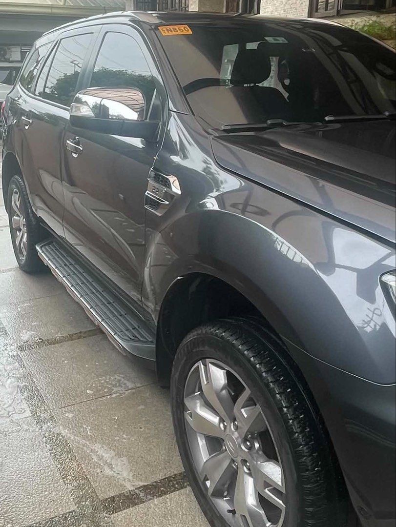 Ford Everest Titanium 1st Owner here 24k Odo Only (Category: Mags and Tires) located in Makati City. Submitted by gjdsd (Listing ID 1400033042, Image 3). Description: Ford Everest Titanium 1st owner here (Owner Seller) 2019 Model Automatic Transmission 24k Odo Only 2.2L Diesel Engine 2 Original Remote Original Papers (Paid in Cash) Engine is on Good running condition Engine has no issues Transmission also has no issues Under chassis has no issues