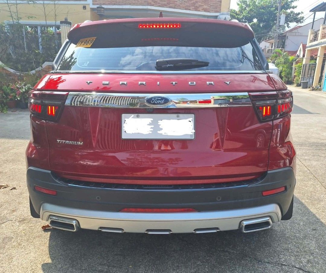 Ford Territory Titanium Auto (Category: Used Cars) located in Cebu City. Submitted by mysticeagle_cfc2ef (Listing ID 1460894017, Image 2). Description: Ford Territory Titanium 2022 Model. Acquired Feb 2023. 1.5 Gasoline Exterior Nice Interior Nice Lady Driven Personal use Mileage 26731 KM Brand New Price 1.380M Selling Price 800K Negotiable. Accept Bank Financing Contact number 09154847863 09282734600.