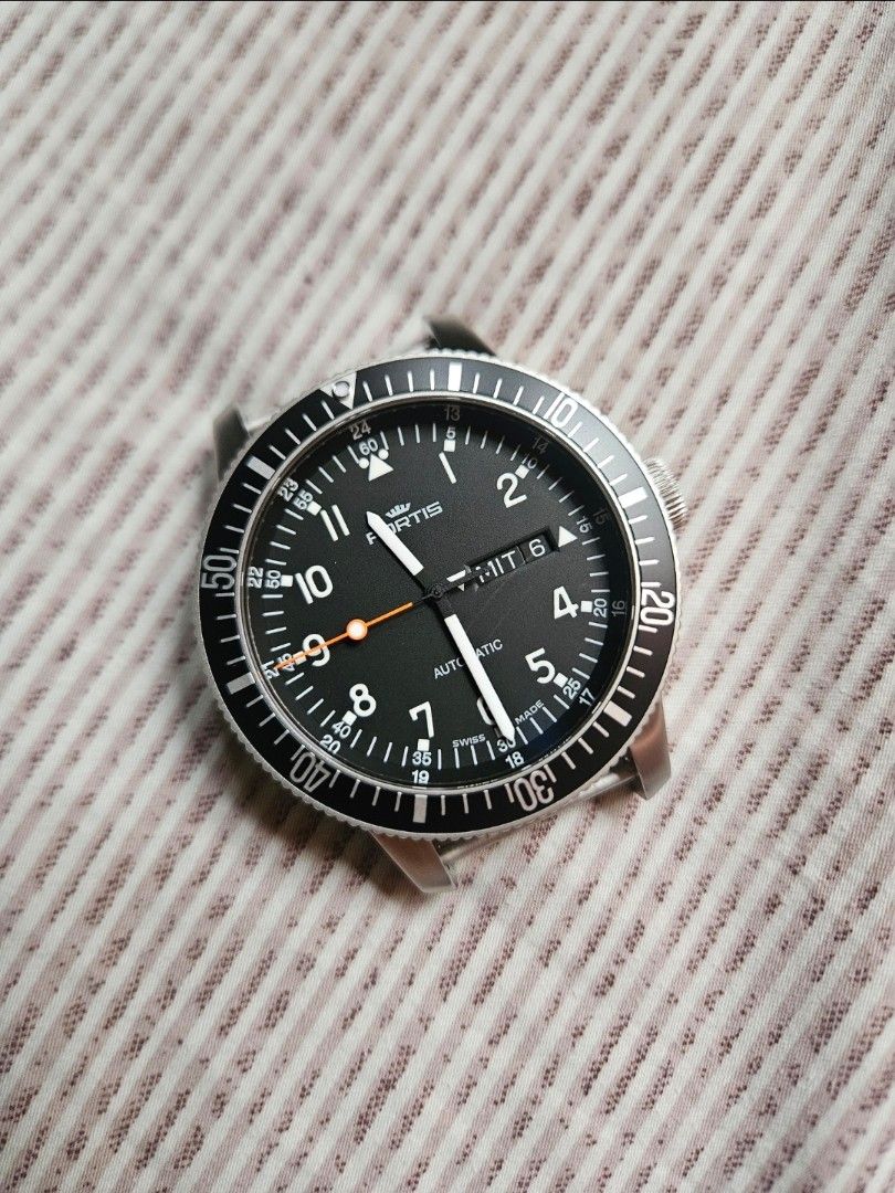 Fortis B-42 Official Cosmonauts Automatic Watch (Category: Luxury Watches) located in Manila. Submitted by slickzy (Listing ID 1460759539, Image 2). Description: Fortis B-42 Official Cosmonauts Automatic Condition: 9.5/10 Complete with Triple Box, Papers, Hang Tag, etc. Price: 85,000 Only! RFS: Not getting enough wrist time For Trade to Tudor BB58, Tudor Ranger or Grand Seiko Automatic can add my other watches on listing Thanks and God bless!.