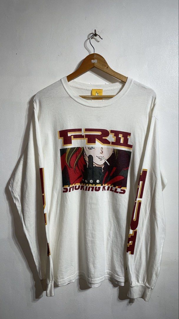 FR2 THE FINGER (Category: Formal Shirts) located in Manila. Submitted by wiseshark_dac702 (Listing ID 1460780587, Image 1). Description: 🔥 FR2 🔥 📏 Dimensions: 30 - Length, 23 - Width 📐 Size: M on tag, Best fit Large 🎨 Color rate: 9.5/10 ⚙️ Condition: 9.5/10.