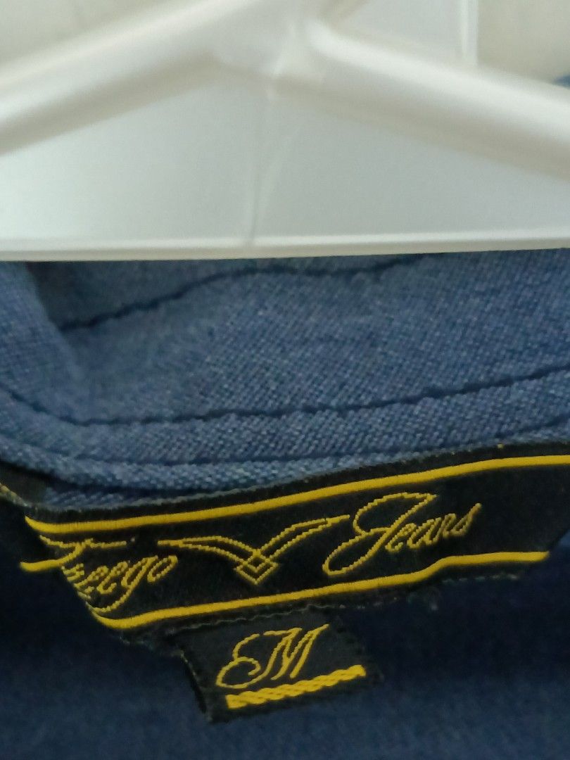 FREEGO DENIM JACKET cheapest (Category: Coats, Jackets and Outerwear) located in Manila. Submitted by ilovesupersale (Listing ID 1460760971, Image 3). Description: LIKE NEW FREEGO AUTHENTIC BRANDS GCASH PAYMENTS SCHEDULED PICKUP.