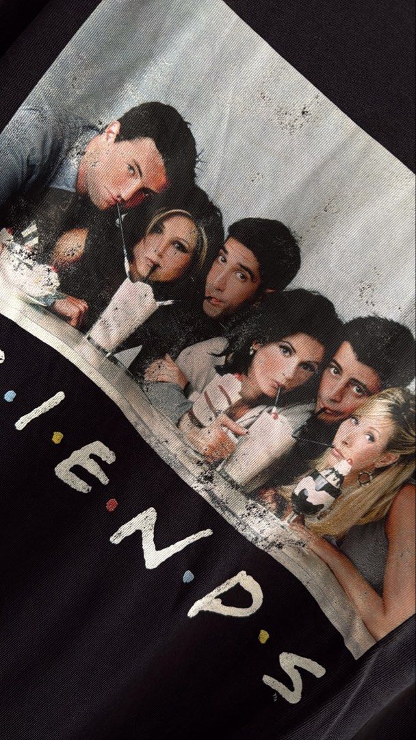 FRIENDS 2 (Category: Shirts) located in Cavite. Submitted by handpickedshirts (Listing ID 1460775886, Image 2). Description: New ❌W25in and W20in Cropped Actual photos.