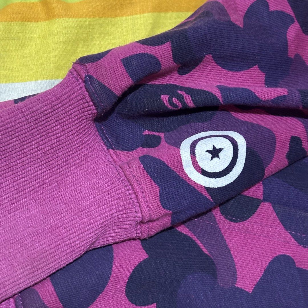 FULL ZIP BATHING APE (Category: Coats, Jackets and Outerwear) located in Manila. Submitted by leithriftshop (Listing ID 1460916311, Image 3). Description: 2ND HAND PRELOVED ISSUE SEE PICTURE ZIPPER SIDE.
