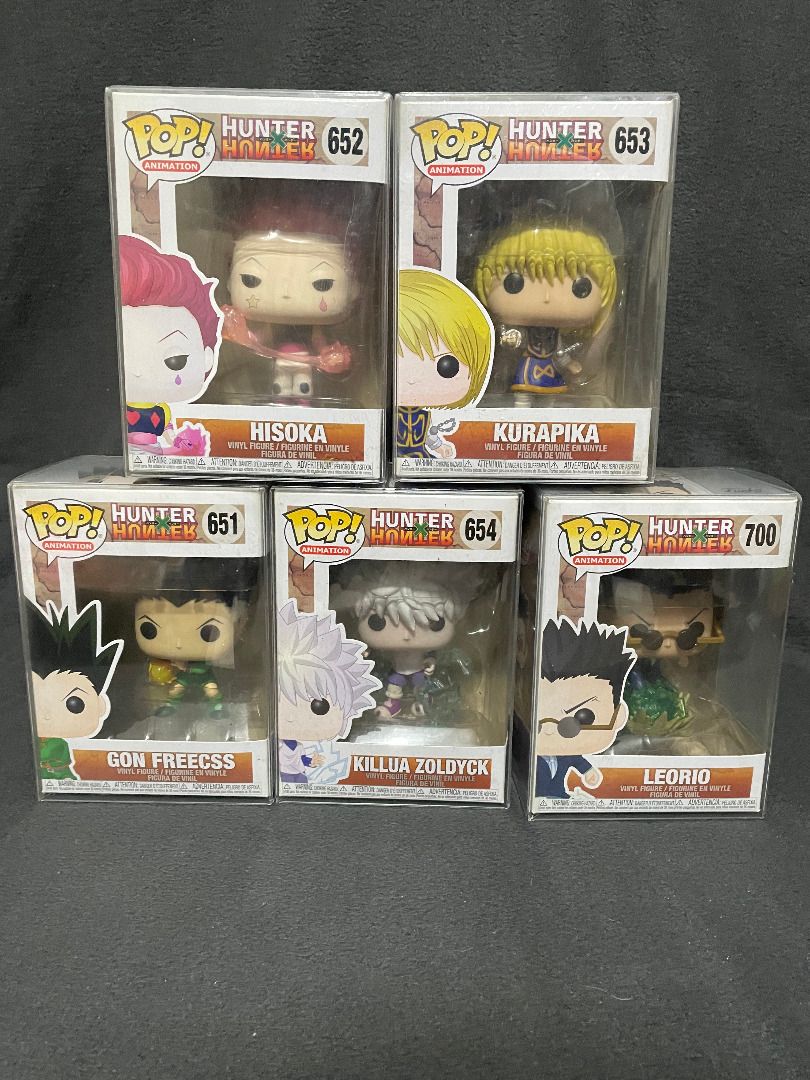 FUNKO POP HUNTER X HUNTER COLLECTION (Category: Designer & Blind Box Toys) located in Pasig City. Submitted by furbobo (Listing ID 1460816024, Image 1). Description: FOR SALE!! NEVER BEEN OUT OF THE BOX ㅤ READ FIRST!!! ㅤ 💸 Bank Transfer onlyㅤㅤ ㅤ 📍 Pasig City ㅤ 📦 CAN DO SHIPPING VIA LALAMOVE / LBC • Buyers shoulder shipping ㅤ 🚫 NO LOWBALLING Unreasonable offers will be automatically ignored/left on chat. ㅤ 📦 BOX CONDITION • Always ask for box