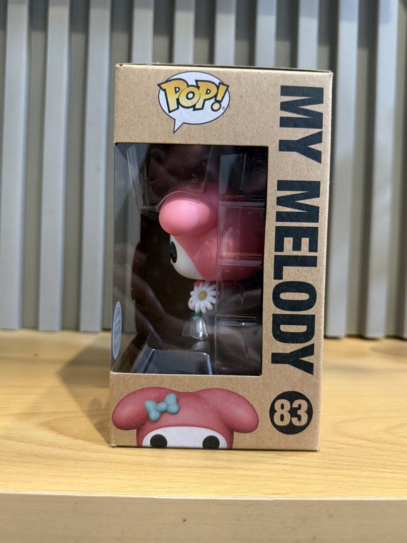 Funko Pop My Melody Special edition #83 (Category: Designer & Blind Box Toys) located in Cabuyao City. Submitted by mangobananana (Listing ID 1460911222, Image 2). Description: - Funko pop! My melody Special edition - Mint condition since never been opened - Includes free acrylic case .