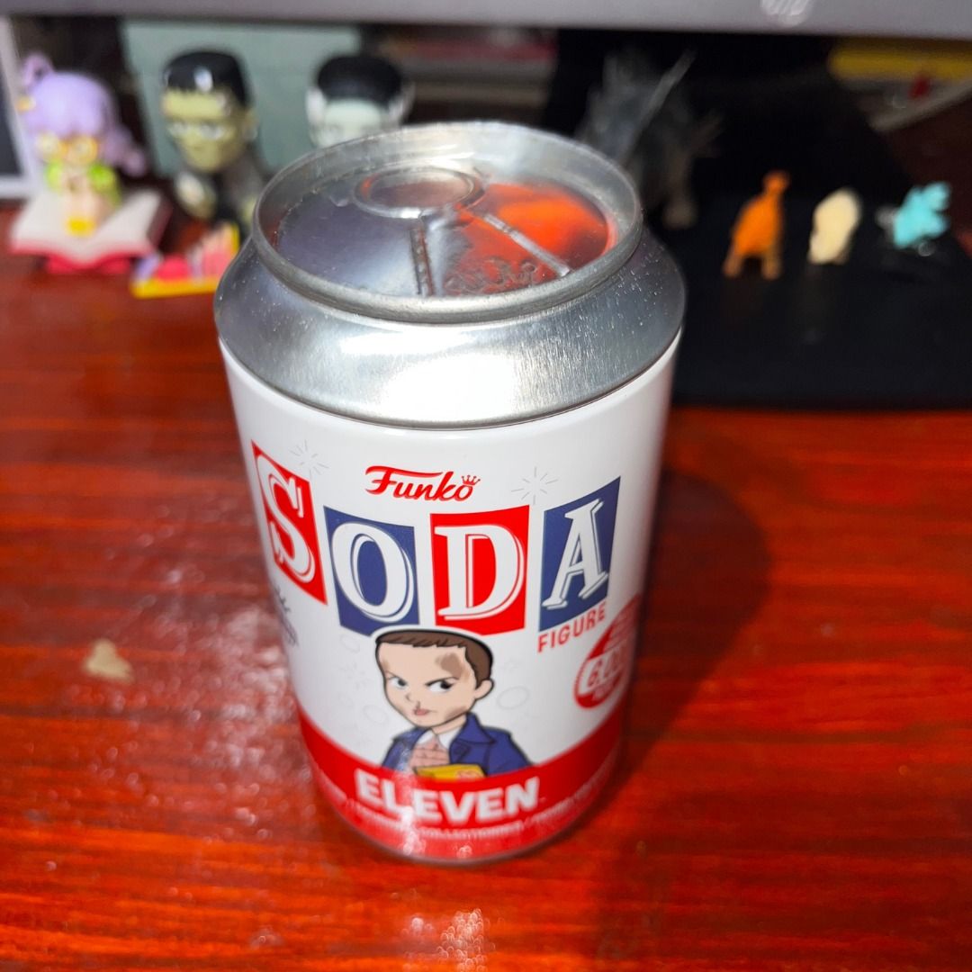 Funko Vinyl Soda Stranger Things Eleven (Category: Designer & Blind Box Toys) located in Del Monte. Submitted by collectandsell_ph (Listing ID 1460895273, Image 3). Description: Figure is in mint condition!.
