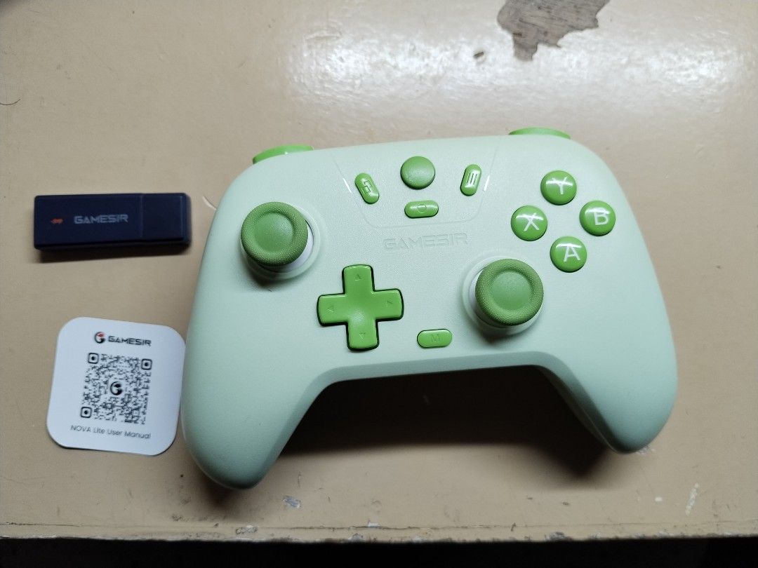 Gamesir T4 Nova Lite Controller (Category: Other Accessories) located in Manila. Submitted by gilsamuel794656 (Listing ID 1460716330, Image 2). Description: GAMESIR T4 Lite Controller -(PC,Switch, Android,IOS) multicompatible Fully functional NO ISSUES No Stick Drift and all inputs WORKING With box and DONGLE; RFS: di na gagamitin -QC po yung loc -Shipping shoudlered by the buyer -Pwede rin po meetup(if malapit sa area) or pick up -preferred paym
