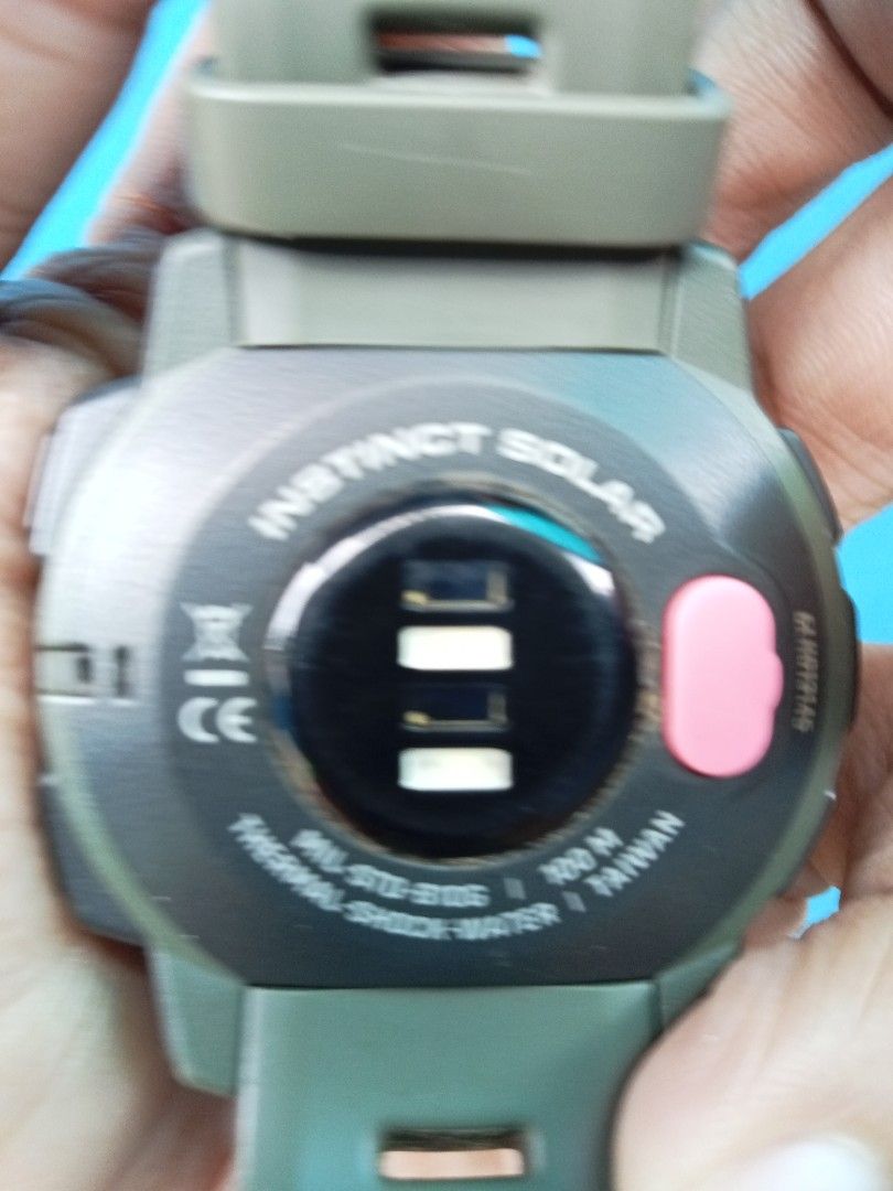 Garmin Instinct Solar Tactical Edition GPS Watch (Category: Wearables & Smart Watches) located in Quezon City. Submitted by antonino163 (Listing ID 1460817368, Image 2). Description: - Garmin Instinct Solar Tactical Edition - Solar charging GPS smartwatch - Built-in tactical functions - Water resistant up to 100 meters - Durable design for outdoor adventures - Heart rate sensor included - Ideal for both rugged expeditions and everyday wear.