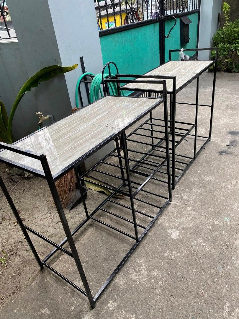 Gas stove rack with tiles (Category: Shelves, Cabinets & Racks) located in Manila. Submitted by joydolor (Listing ID 1460825575, Image 2). Description: Welded Gas stove rack with tiles Big stove rack - 2900 Half stove rack - 2600.