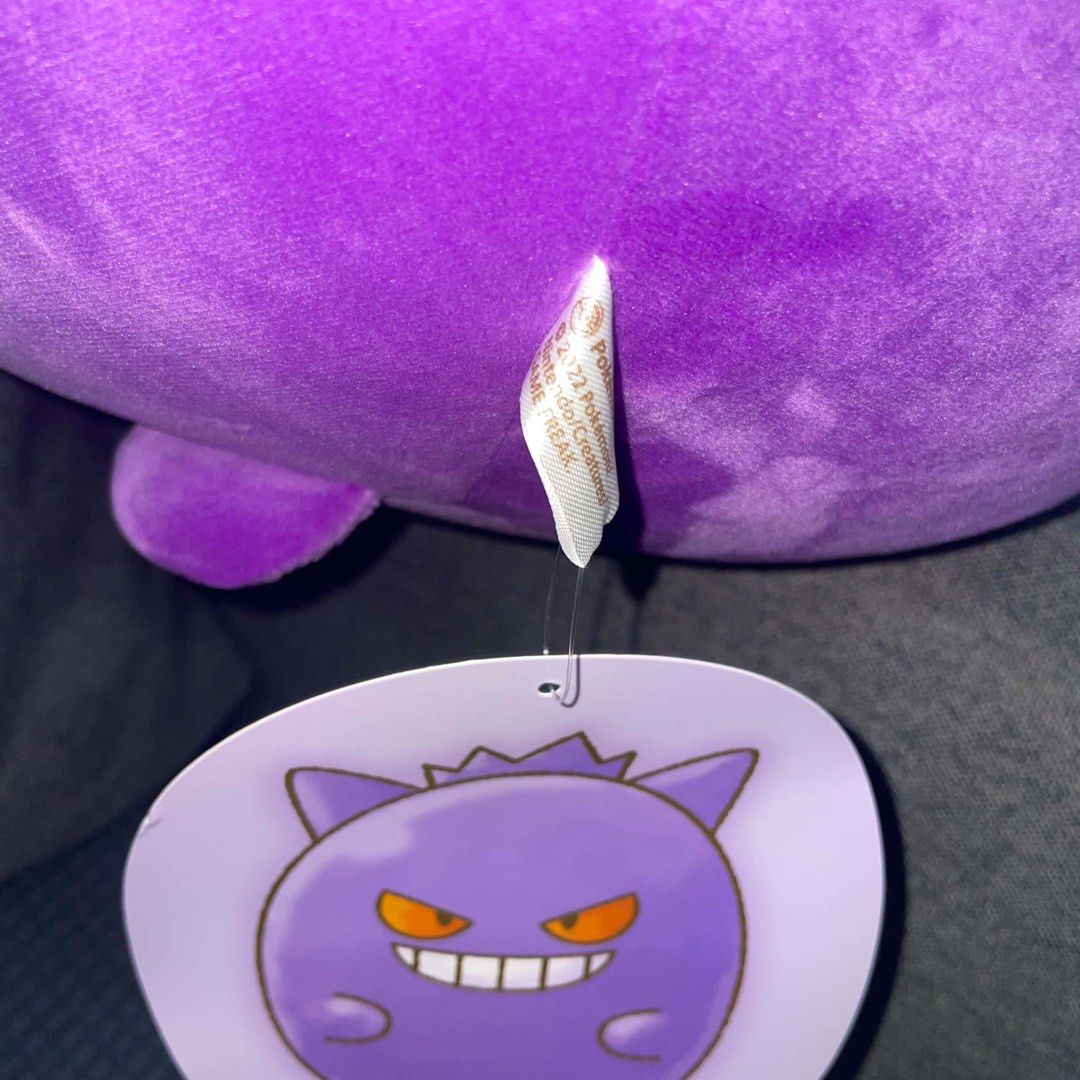 Gengar Mugyutto Large Microbead Plush - PKC (Category: Plushies & Soft Toys) located in Lubao. Submitted by plushmate (Listing ID 1460868864, Image 2). Description: .