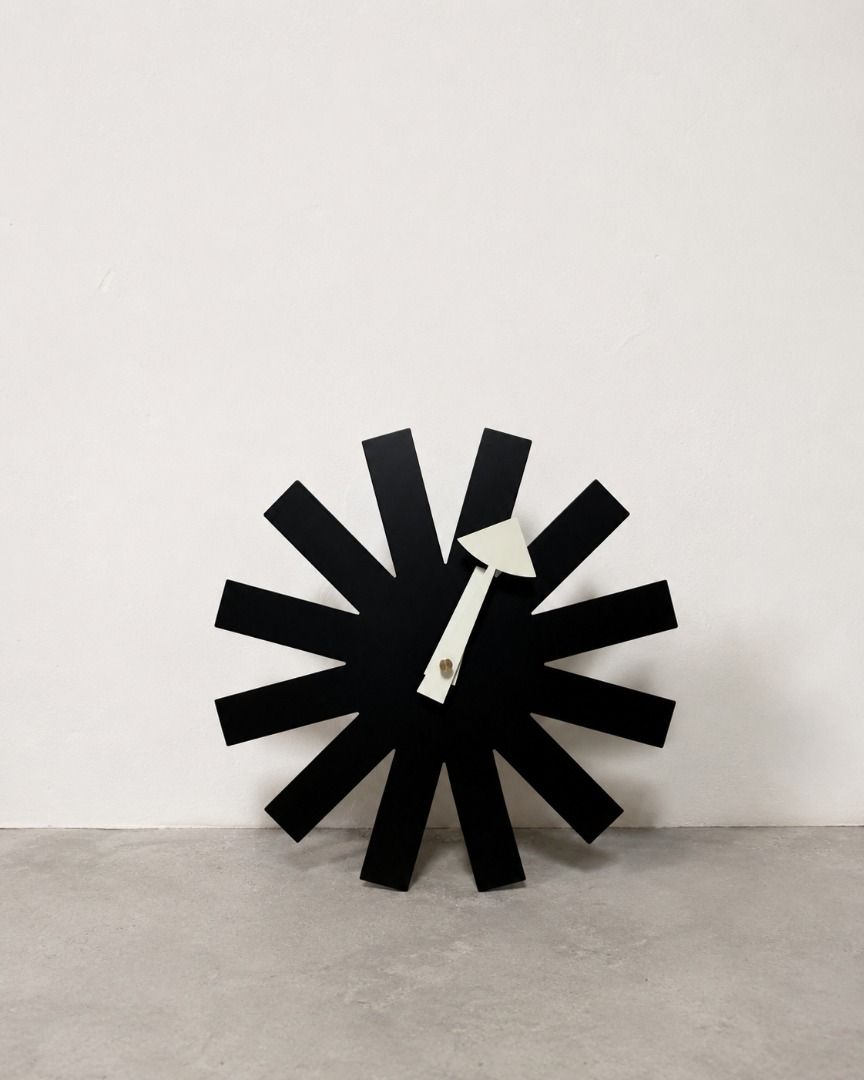 george nelson asterisk clock (Category: Clocks) located in Pasig City. Submitted by dustycloudph (Listing ID 1460811628, Image 2). Description: — available on hand, ready to ship asap — free same day express shipping within metro manila — aluminium pointer, stainless steel — 24cm x 24cm — reproduction DM for inquiries.