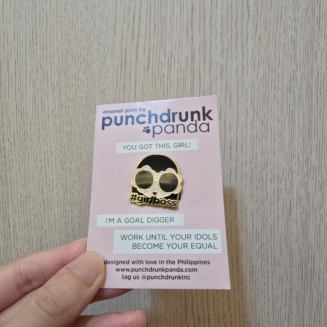 Girl Boss Pin (Category: Everything Else Others) located in San Juan City. Submitted by jasonsshopee (Listing ID 1460903850, Image 1). Description: .